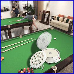 110V Automatic Pool Balls Cleaner/Snooker Cleaner Polisher 16/22 Ball Free Brush
