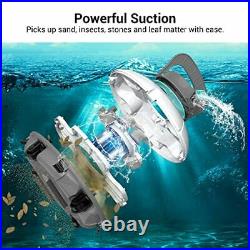 2022 Upgraded Aiper Cordless Automatic Pool Cleaner Strong Suction With Dual M
