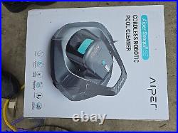 2023 Upgrade AIPER Cordless Robotic Pool Cleaner, Pool Vacuum Lasts 90 Mins, LED