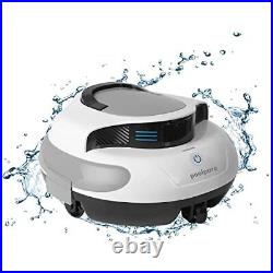 2024 New- Robot Pool Cleaner, Cordless Pool Automatic Vacuum, 5000mAh Gray