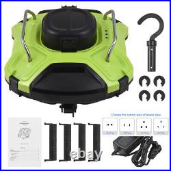 30W Automatic Cordless Robotic Pool Cleaner IPX8 914 Sq. Ft 5000mAh Battery H5G8