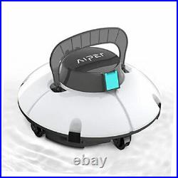 AIPER Cordless Automatic Pool Cleaner, Strong Suction with Dual Motors, Gray