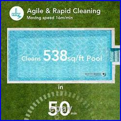 AIPER Cordless Automatic Pool Cleaner â Ideal for Above/In Ground Flat Pools U