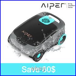 AIPER Cordless Pool Vacuum Robot Self-Parking with Advanced Particle Filtration