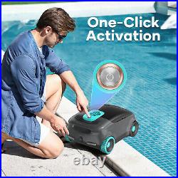 AIPER Cordless Pool Vacuum Robot Self-Parking with Advanced Particle Filtration