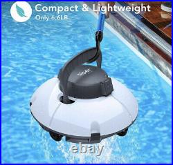 AIPER Robotic SMART Cordless Automatic Pool Cleaner, Strong Suction 2600 Mah