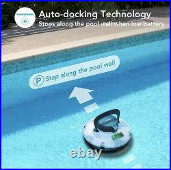 AIPER Robotic SMART Cordless Automatic Pool Cleaner, Strong Suction 2600 Mah