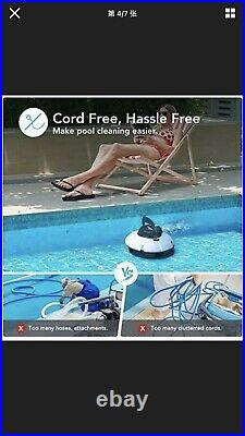 AIPER SMART Cordless Automatic Pool Cleaner, Strong Suction with 2pcs Upgraded