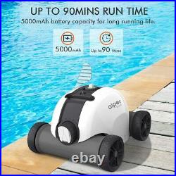 AIPER SMART Cordless Automatic Swimming Pool Cleaner Rechargeable Robotic 90 min