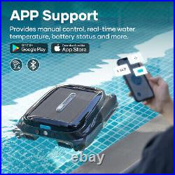 AIPER Solar Powered Automatic Robotic Pool Skimmer with APP Support 2024 NEW