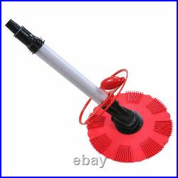 Above Ground Automatic Suction Swimming Pool Vacuum Cleaner Sweeper With 8M Hose