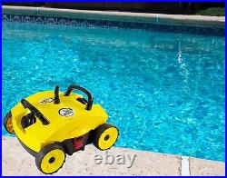 Above-Ground Stinger Robotic Swimming Pool Cleaner with Power Supply