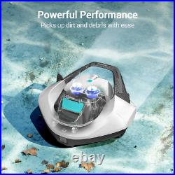 Aiper Automatic Robotic Pool Cleaner, Cordless Pool Vacuum with Chemical Dispens