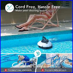 Aiper Smart Cordless Automatic Pool Cleaner, Strong Suction With 2Pcs Upgraded M