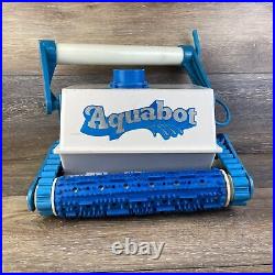 Aquabot Blue In-Ground Automatic Robotic Swimming Pool Vacuum Cleaner For Parts