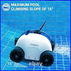 Ausono Cordless Robotic Automatic Pool Cleaner Vacuum for Inground Above M1