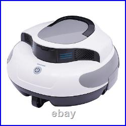 Automatic Cordless Robotic Pool Cleaner Pool Vacuum Fit Above Ground Pools