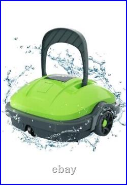 Automatic Cordless Robotic Pool Cleaner Pool Vacuum Powerful Suction, Dual-Motor