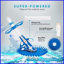 Automatic Inground Above Ground Suction Swimming Pool Sweeper Vacuum Cleaner