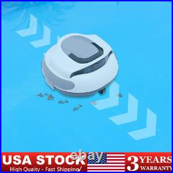 Automatic Pool Cleaning Robot, Above/in-Ground Cordless Robotic Vacuum Cleaner