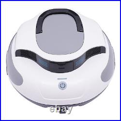 Automatic Pool Vacuum Cleaner Robotic Cordless Dual-Motor with LED Indicator