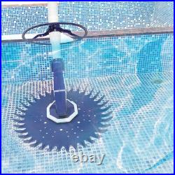 Automatic Pool Washer Vacuum Cleaner Hover Climb Wall + 10 Hose In Ground Washer