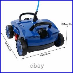 Automatic Robot Universal In Ground Swimming Pool Underwater Cleaner 110v