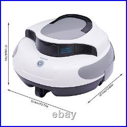 Automatic Robotic Cordless Pool Cleaner Pool Cleaning Tool Fit Above Ground Pool