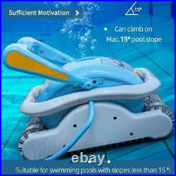 Automatic Robotic Pool Cleaner App Control Function via Bluetooth Wall Climbing