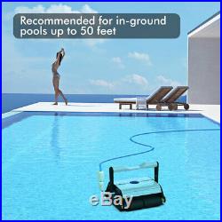 Automatic Robotic Pool Cleaner, Wall Climbing Robotic Swimming Pool Cleaner