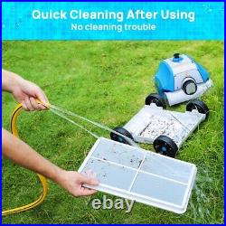 Automatic Robotic Pool Cleaner new, easy, waterproof, rechargeable battery