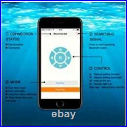 Automatic Robotic Swimming Pool Cleaner App Control with Multiple Cleaning Modes