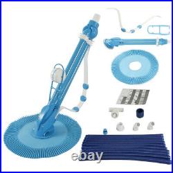 Automatic Suction-Side Inground Universal Swimming Pool Cleaner with 10pcs Hose