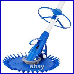 Automatic Suction Vacuum Pool Cleaner for Swimming Pool with 14 2.62 Ft. Hoses