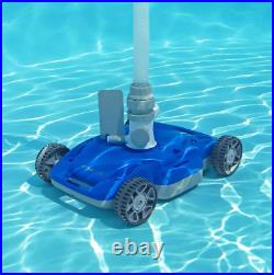 Automatic Swimming Pool Vacuum Cleaner Hose Car Crawl Bottom Floor Above Ground