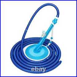 Automatic Swimming Pool Vacuum Cleaner Hover Climb Wall with Hose In Ground