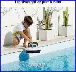 Automatic Vacuum Cleaner Cordless Swimming Pool Above Inground Robotic Cleaning