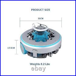 Benzakalaka Smart Automatic Robotic Pool Cleaner with Rechargeable Battery, E