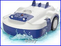 Brand New BestRobtic Cordless Automatic Robotic Pool Vacuum Cleaner PC01-WH