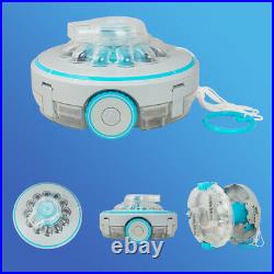 Cordless Automatic Pool Cleaner IPX8 with Up to 60 Mins Run Time Strong Suction