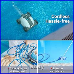 Cordless Automatic Pool Cleaner Rechargeable Robotic Pool Cleaner with Up