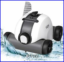 Cordless Automatic Pool Cleaner with Rechargeable Battery Robotic Pool Cleaner