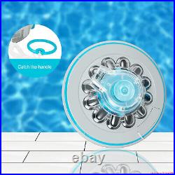 Cordless Automatic Swimming Pool Cleaner IPX8 Waterproof Strong Suction Clean