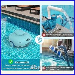 Cordless Density Powerful Robotic Pool Vacuum Automatic Pool Cleaner Self-Parkin