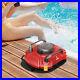 Cordless Pool Cleaner robot Automatic Dual Motors Self-parking LED Indicator red