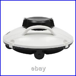 Cordless Robotic Automatic Pool Cleaner Vacuum for Above Ground Pools 110mins