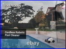 Cordless Robotic Pool Cleaner Automatic Pool Robot Vacuum with 60-90 Mins(Box Dmg)