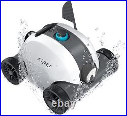 Cordless Robotic Pool Cleaner, Automatic Pool Vacuum with Powerful Dual-Drivers
