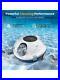 Cordless Robotic Pool Cleaner, Automatic Vacuum, 90 Mins Runtime Powerful Suction
