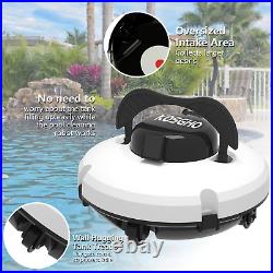 Cordless Robotic Pool Cleaner Pool Vacuum with Dual Motors